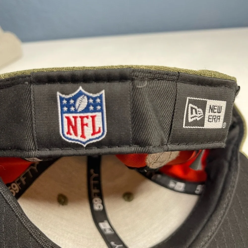 New Era 59Fifty Pittsburg Steelers Salute to Service fitted S 7 baseball cap